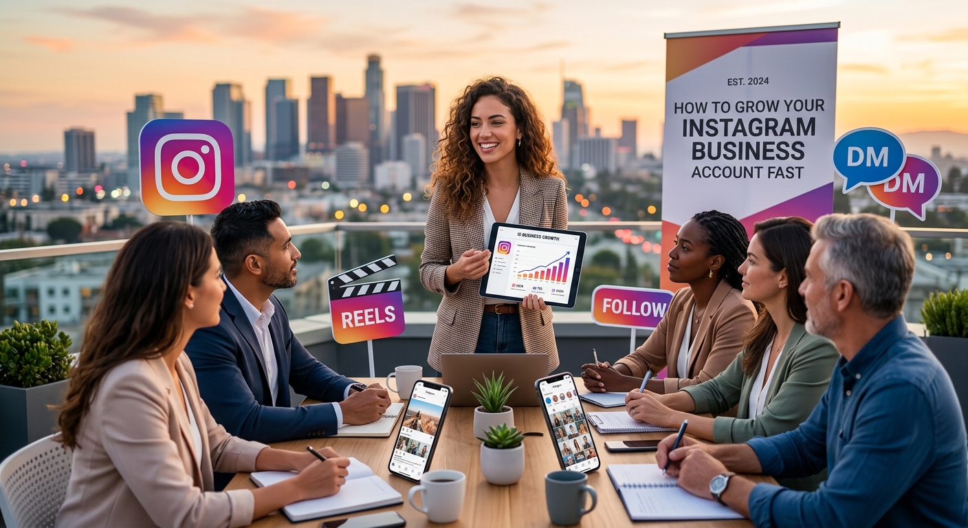 Instagram Marketing: Grow Your Business Account Fast